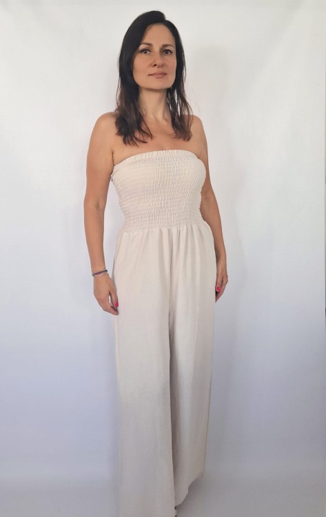 132.jpgKombinezon z długimi spodniami chłodny jasny beżowy (id: 383)