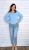 Damskie jeansy mom fit z wysokim stanem
