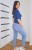 Damskie jeansy mom fit z wysokim stanem