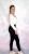 Legginsy bezszwowe high waist- prążkowana tekstura push up czarne