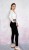 Legginsy bezszwowe high waist- prążkowana tekstura push up czarne