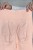 Legginsy bezszwowe high waist- prążkowana tekstura push up jasna brzoskwinia
