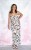 Komplet damski Selena- top gorsetowy i spódnica maxi w animal print