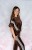 Welurowy komplet z wiskozy- dres sport-chic czekoladowy