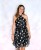 Sukienka letnia w grochy- elegancja w stylu retro czarna