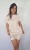 Komplet bluzka+ szorty beżowe
